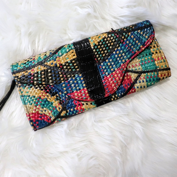 No Brand Handbags - Handmade Straw Clutch